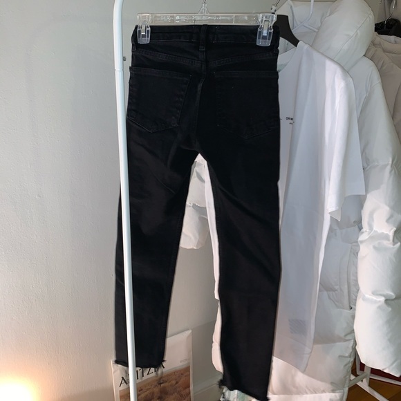 SOLD! Black Distressed Zara Jeans - Picture 8 of 8